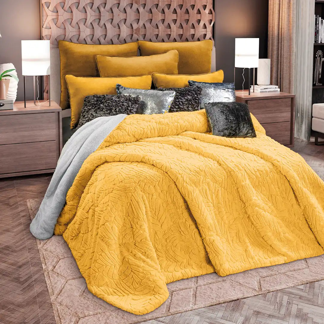 Imagen del producto Edre-Cobertor Boutique Lúmina de Regina, con diseño premium y detalles descriptivos