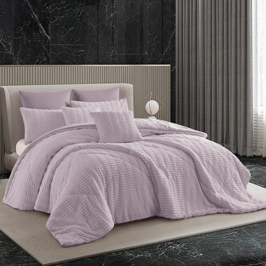 Cobertor Texturelle Capri Malva