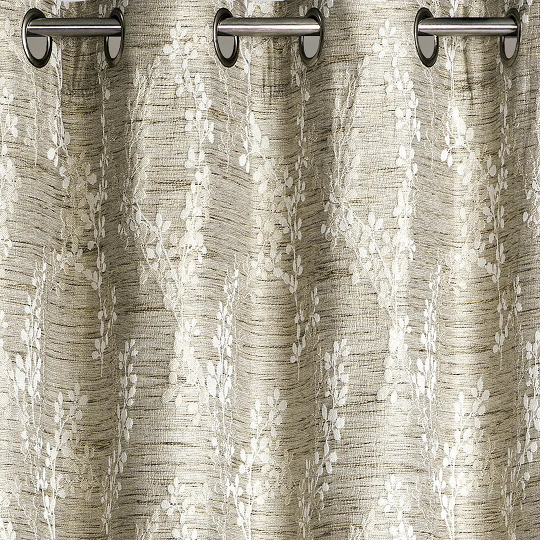 Set de Cortinas Jacquard Relieve 3D Nicole
