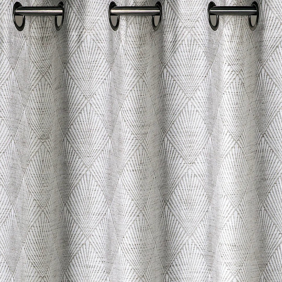 Set de Cortinas Jacquard Relieve 3D Maxin