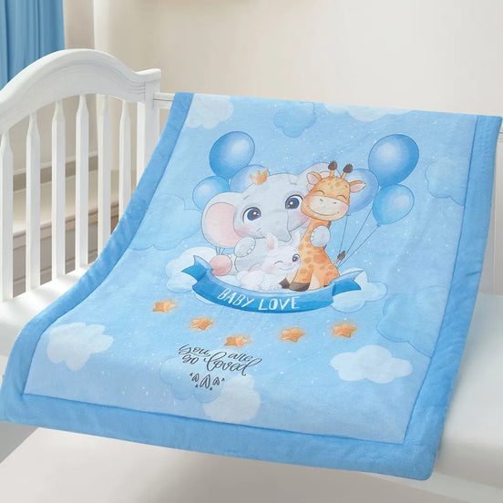Baby Edre-Cobertor Bello Amore Cielo