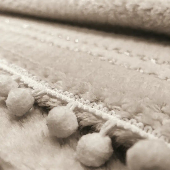 Cobertor Baby Pom-Pom Caramelo