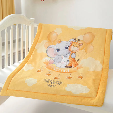 Baby Edre-Cobertor Bello Amore Vainilla
