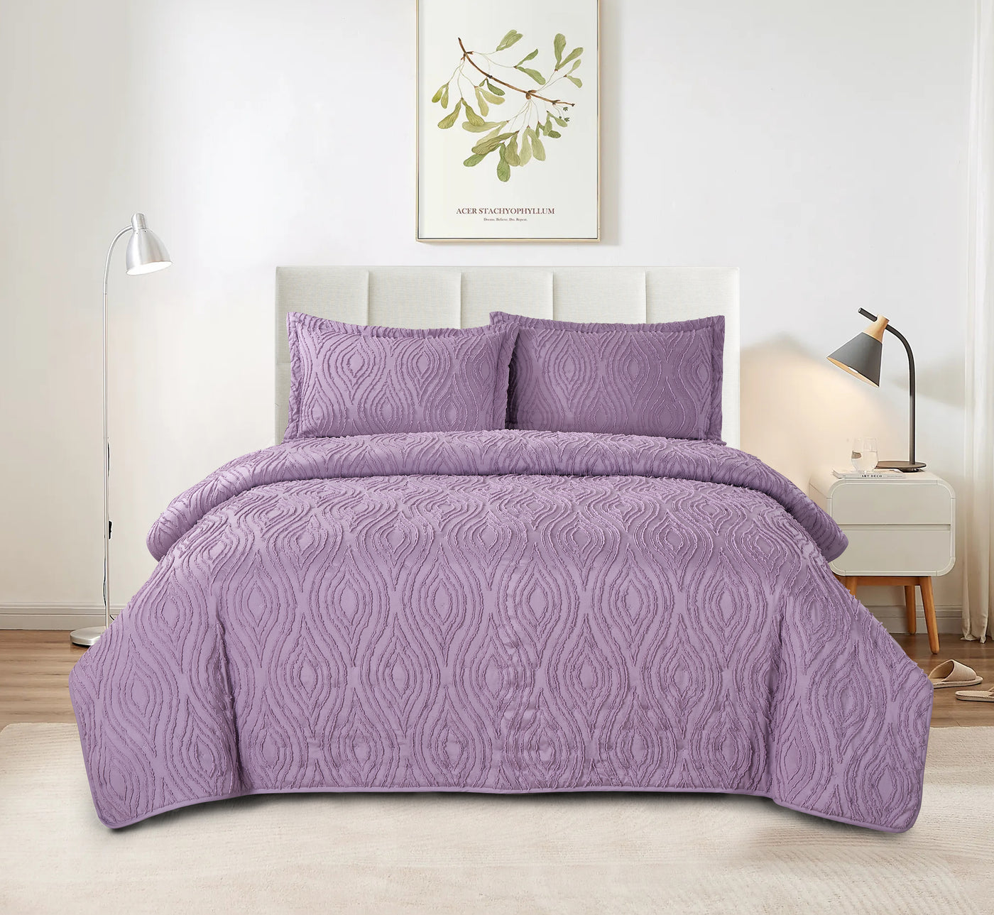 Set de edredón Ligero Relieve Jacquard Antillas