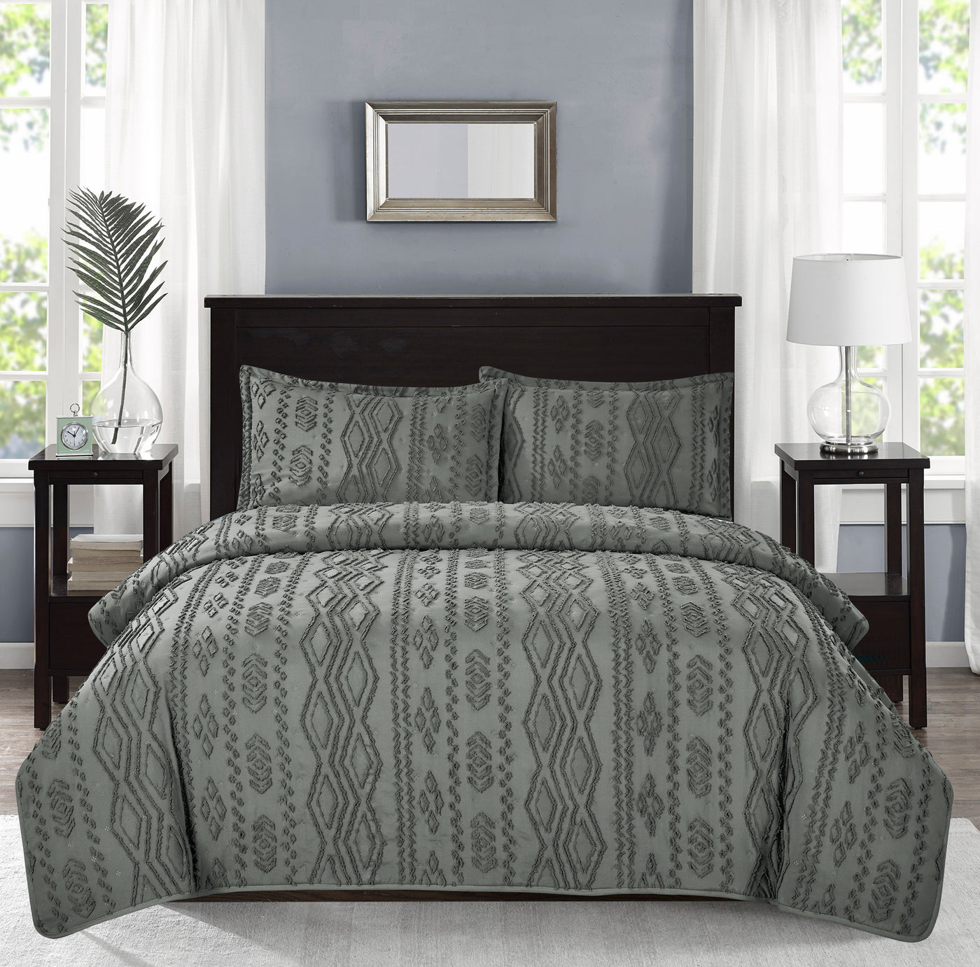 Set de edredón Ligero Relieve Jacquard Berlin