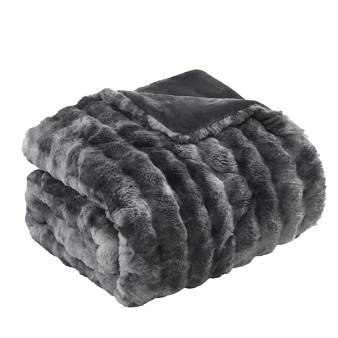 Cobertor Boutique Bubble Onyx