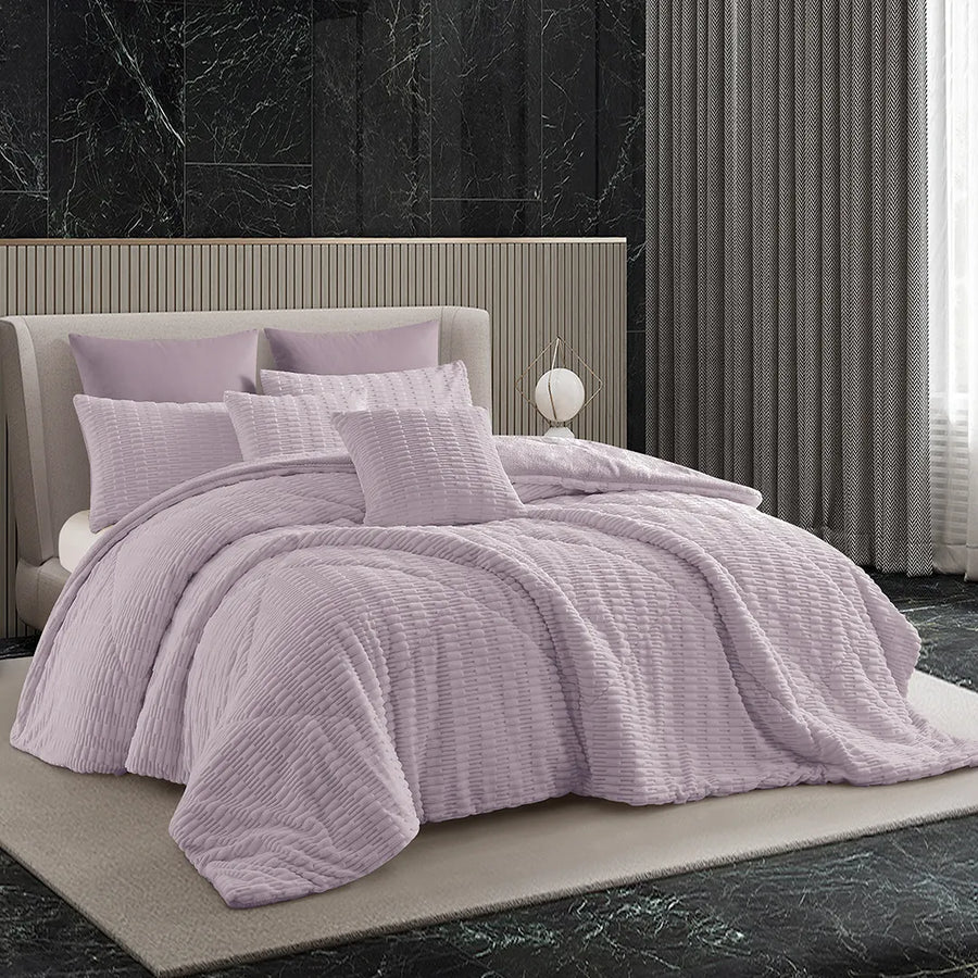 Cobertor Texturelle Capri Malva