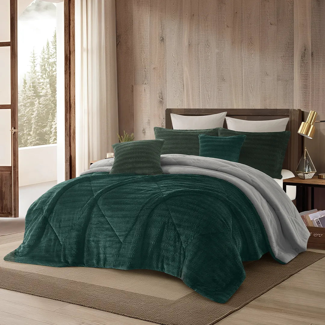 Cobertor Texturelle Montiel Jade
