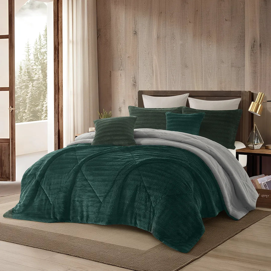 Cobertor Texturelle Montiel Jade
