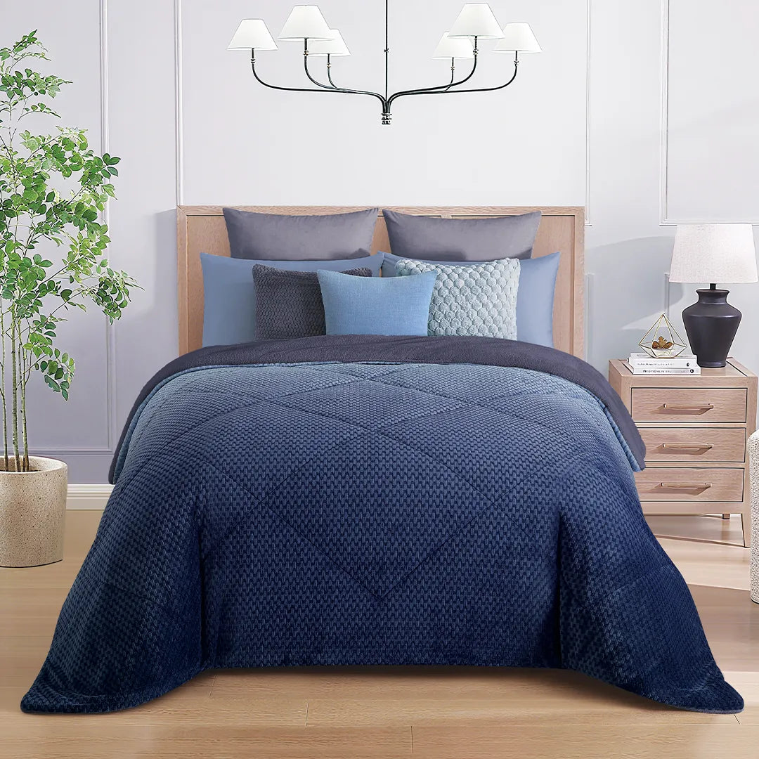 Cobertor Texturelle Artic Ocean