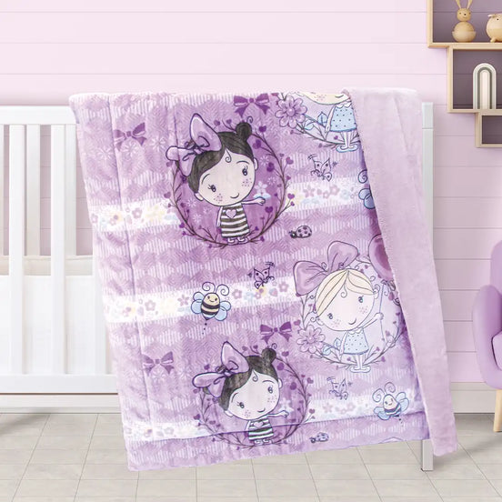 Imagen del producto Baby Edre-Cobertor Florecillas Retro de Regina, con diseño premium y detalles descriptivos