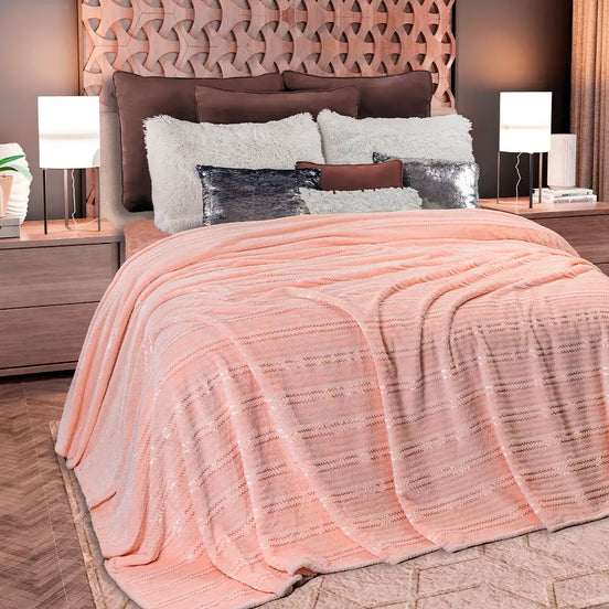 Imagen del producto Cobertor Regina 400 Plus+ Pétalis de Regina, con diseño premium y detalles descriptivos