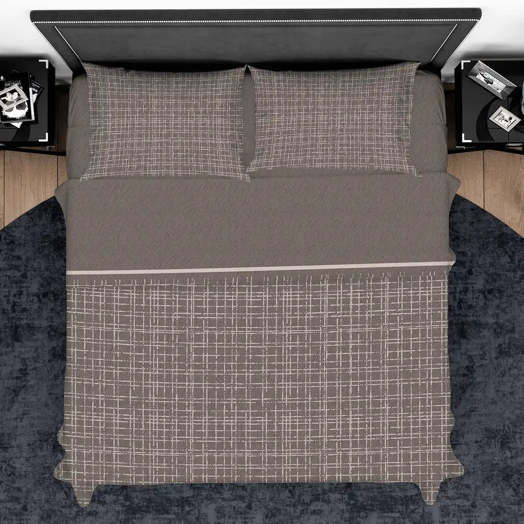 Imagen del producto Juego de Sabanas Polaris Mosaic Caramelo de Regina, con diseño premium y detalles descriptivos