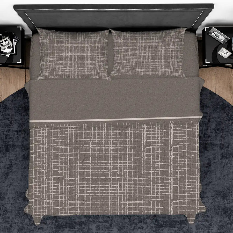 Imagen del producto Juego de Sabanas Polaris Mosaic Caramelo de Regina, con diseño premium y detalles descriptivos
