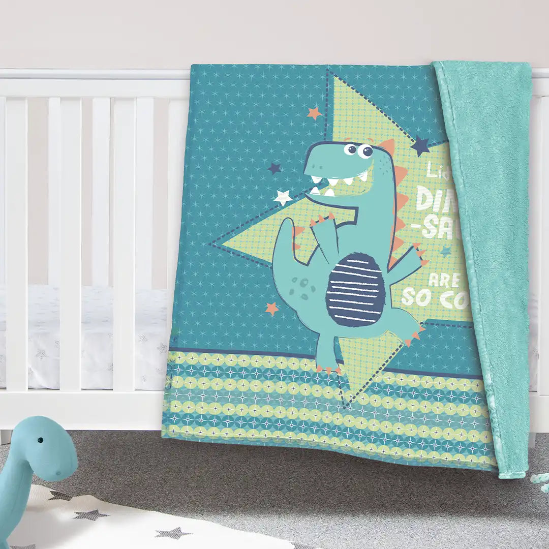 Imagen del producto Cobertor Baby Seducción Cool Dinos de Regina, con diseño premium y detalles descriptivos