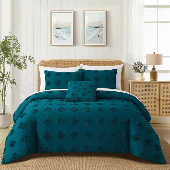 Set de Edredón Textura 3D Jacquard Escape