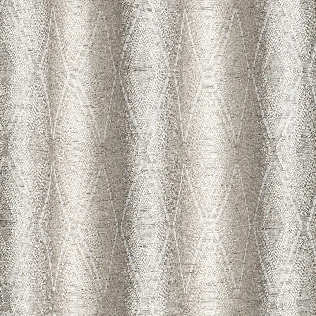 Imagen del producto Set de Cortinas Jacquard Relieve 3D Nika de Regina, con diseño premium y detalles descriptivos