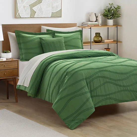 Imagen del producto Set de Edredón con Texturas 3D Serena de Regina, con diseño premium y detalles descriptivos