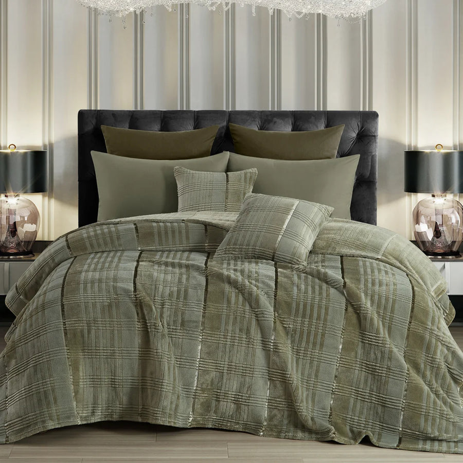 Cobertor Ligero Regina 400 Sienna Olive