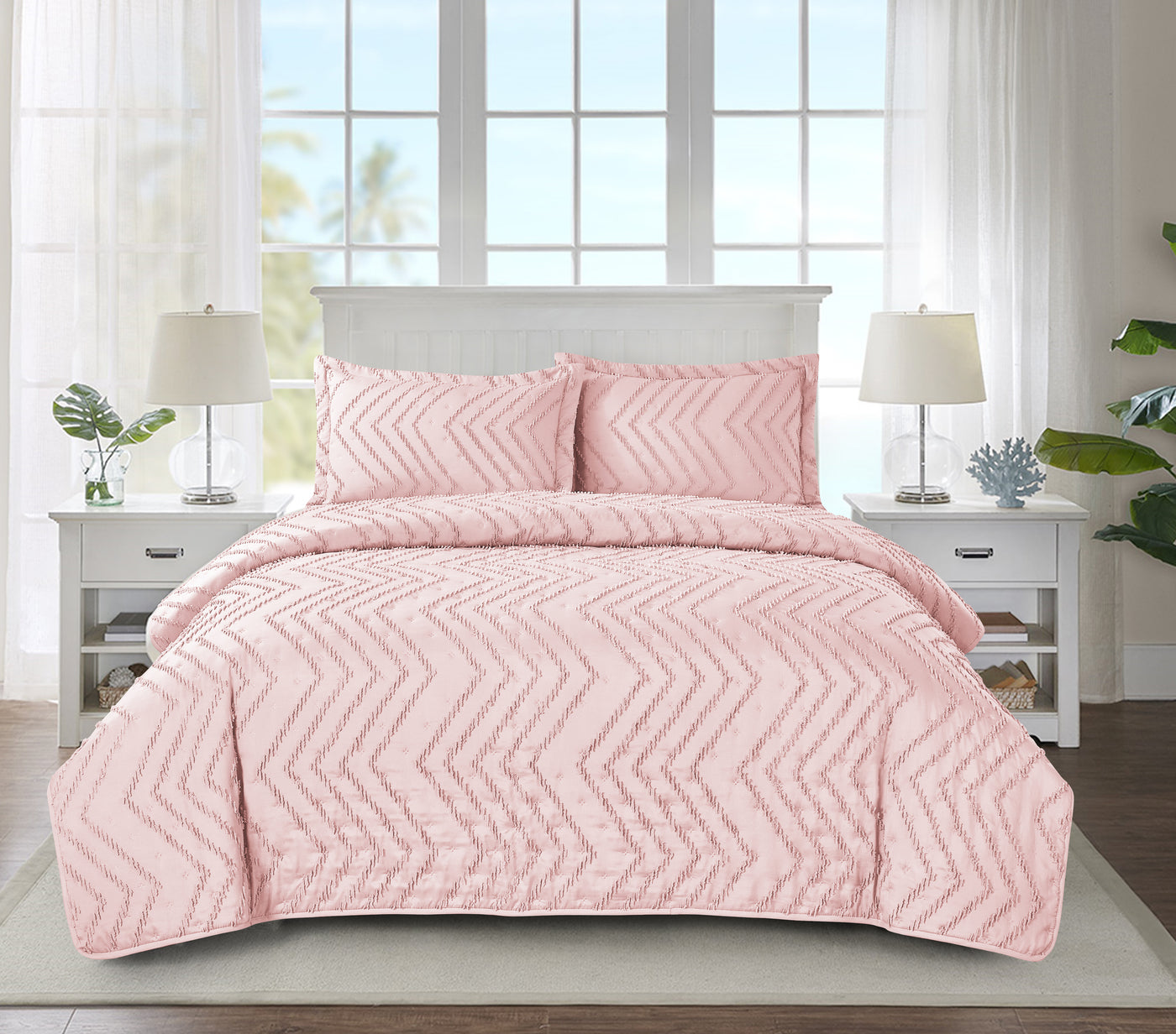 Set de edredón Ligero Relieve Jacquard Triana