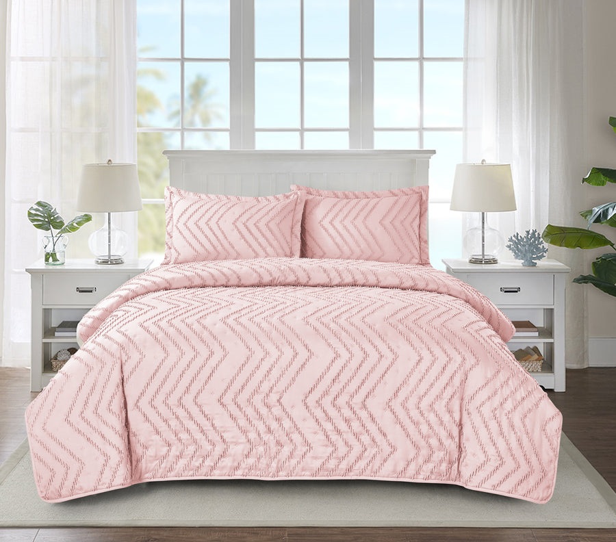Set de edredón Ligero Relieve Jacquard Triana