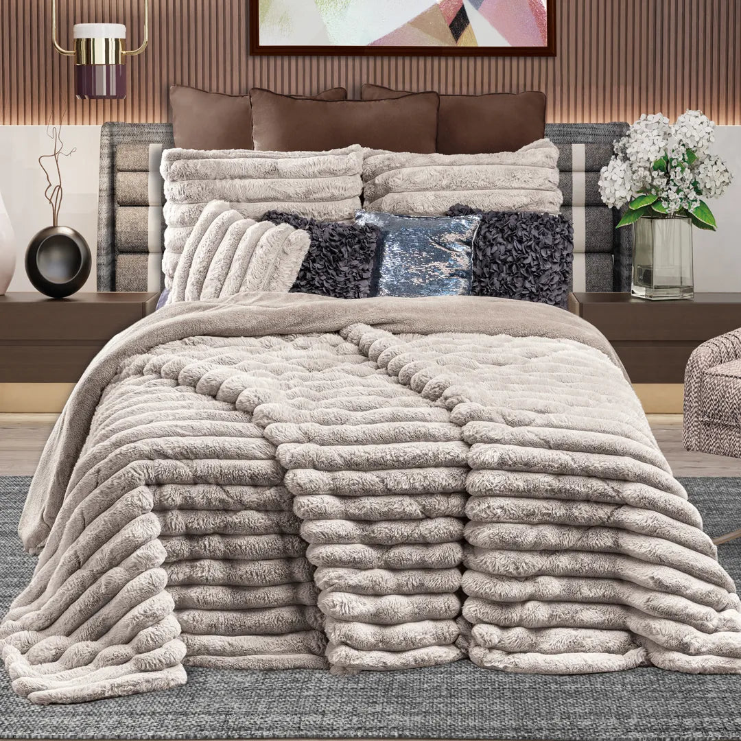 Edre-Cobertor Boutique Delicat Nougat