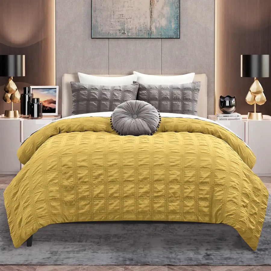Imagen del producto Edredón Uni-Lux Limoncello de Regina, con diseño premium y detalles descriptivos