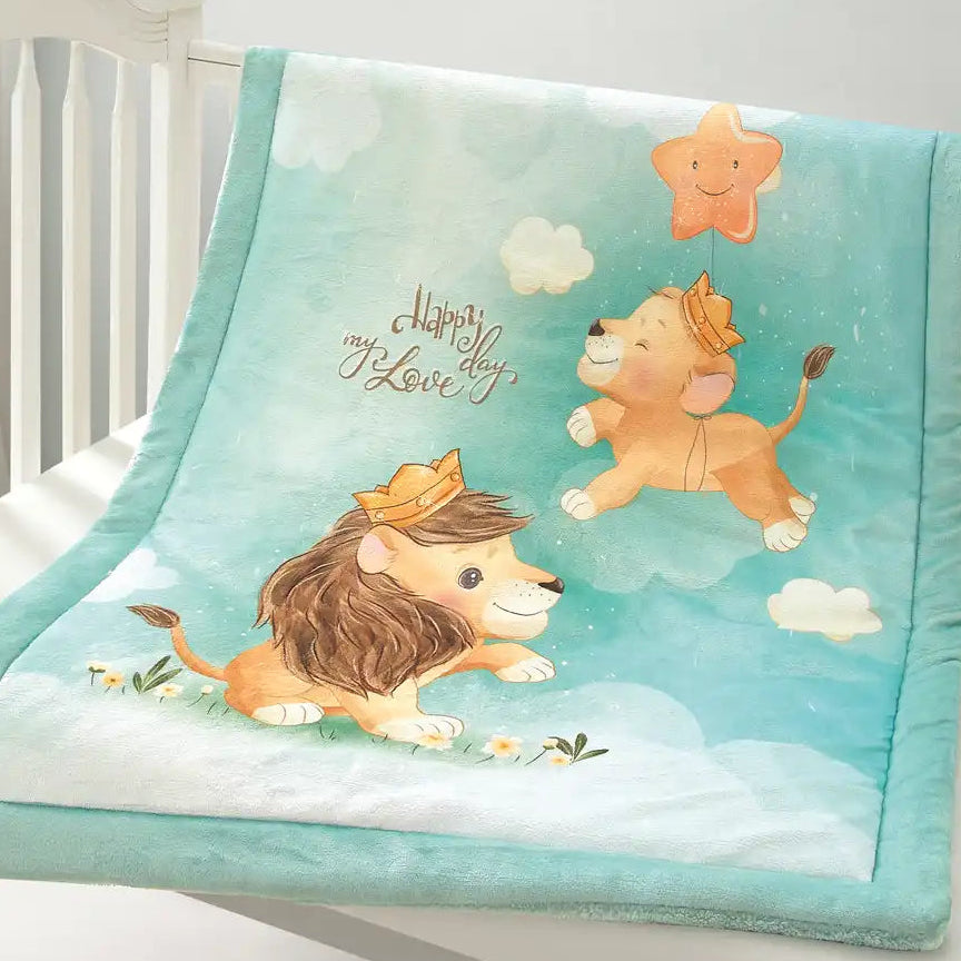 Baby Edre-Cobertor Papi Leoncito