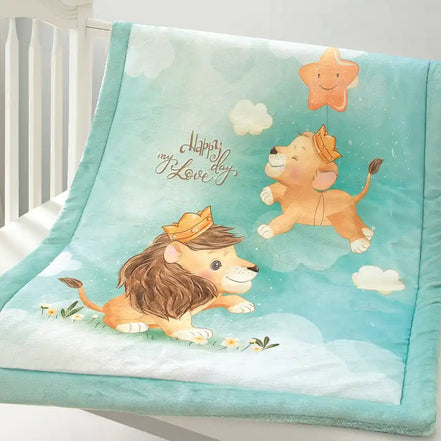 Baby Edre-Cobertor Papi Leoncito