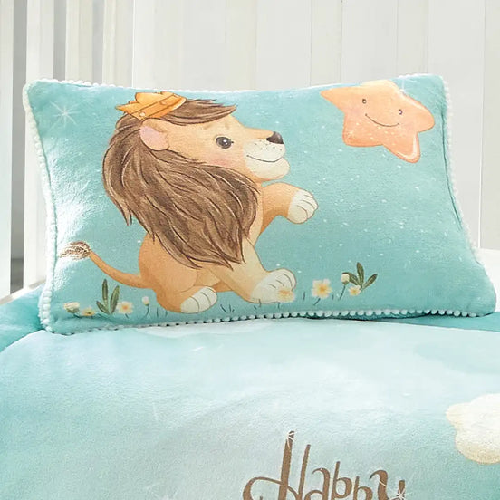 Set de Edre-Cobertor Baby Papi Leoncito